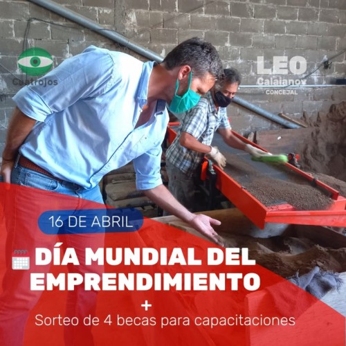 CALAIANOV SORTEA BECAS PARA EMPRENDEDORES