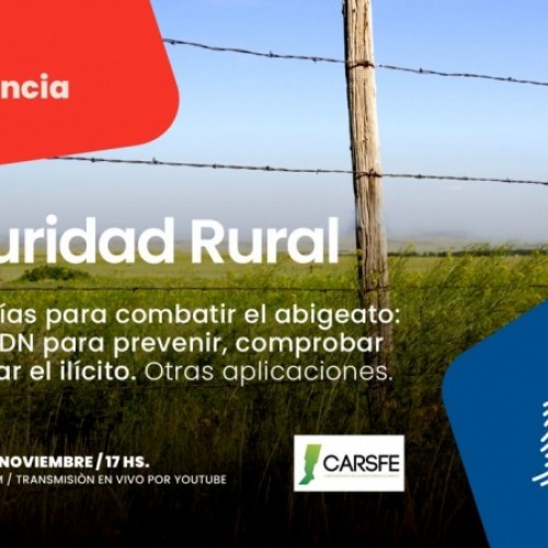 CONFERENCIA VIRTUAL SOBRE SEGURIDAD RURAL Y TECNOLOGÍAS PARA COMBATIR EL ABIGEATO