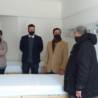 EX SANATORIO BEROIZ, A PUNTO PARA RECIBIR PACIENTES COVID