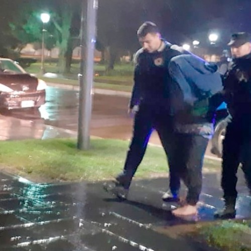 FUGARON POR LOS CAMPOS TRAS ROBAR EN LABOULAYE