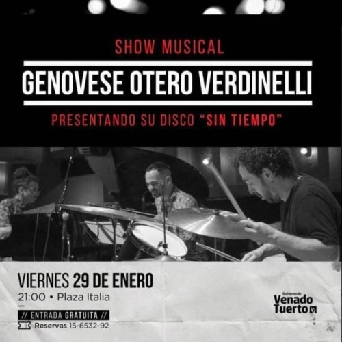 PRESENTACIÓN DE GENOVESE-OTERO-VERDINELLI EN PLAZA ITALIA