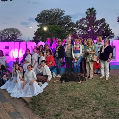 VENADO SE VISTIÓ DE ROSA PARA CONCIENTIZAR SOBRE EL CÁNCER DE MAMA