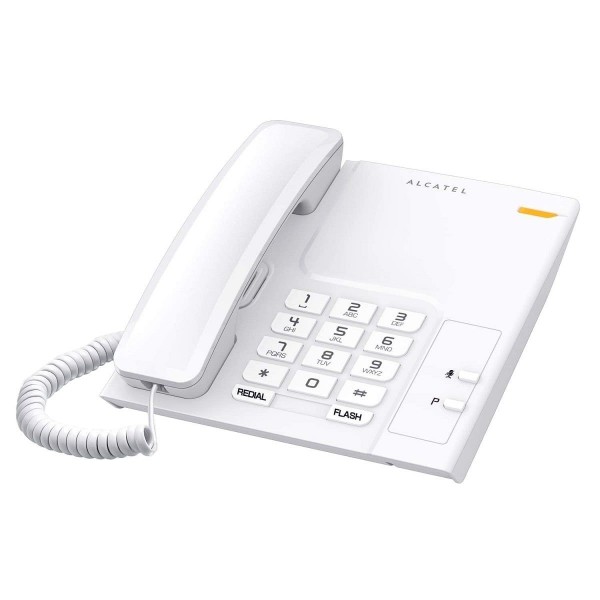 alcatel telefono de mesa t26 blanconegro
