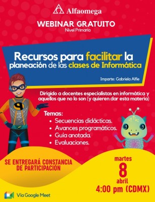 ¡CAPACITACIÓN! Recursos para mejorar la planeación de las clases de Informática