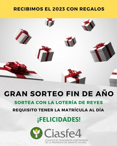 SORTEO PARA MATRICULADOS