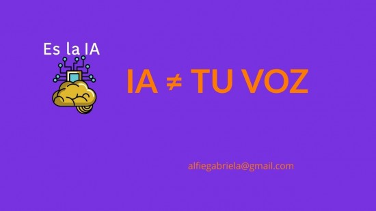 Tu voz en tiempos de IA