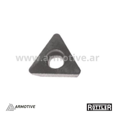Inserto triangular, 6,35 mm radio de 0,80 mm RT212
