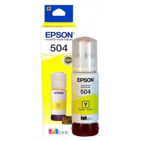 Tinta Original Epson T504 Yellow, DIMENSION COMERCIAL SRL, venado tuerto 
