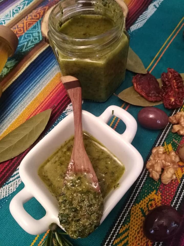 PESTO, Verduleria Margarita, venado tuerto