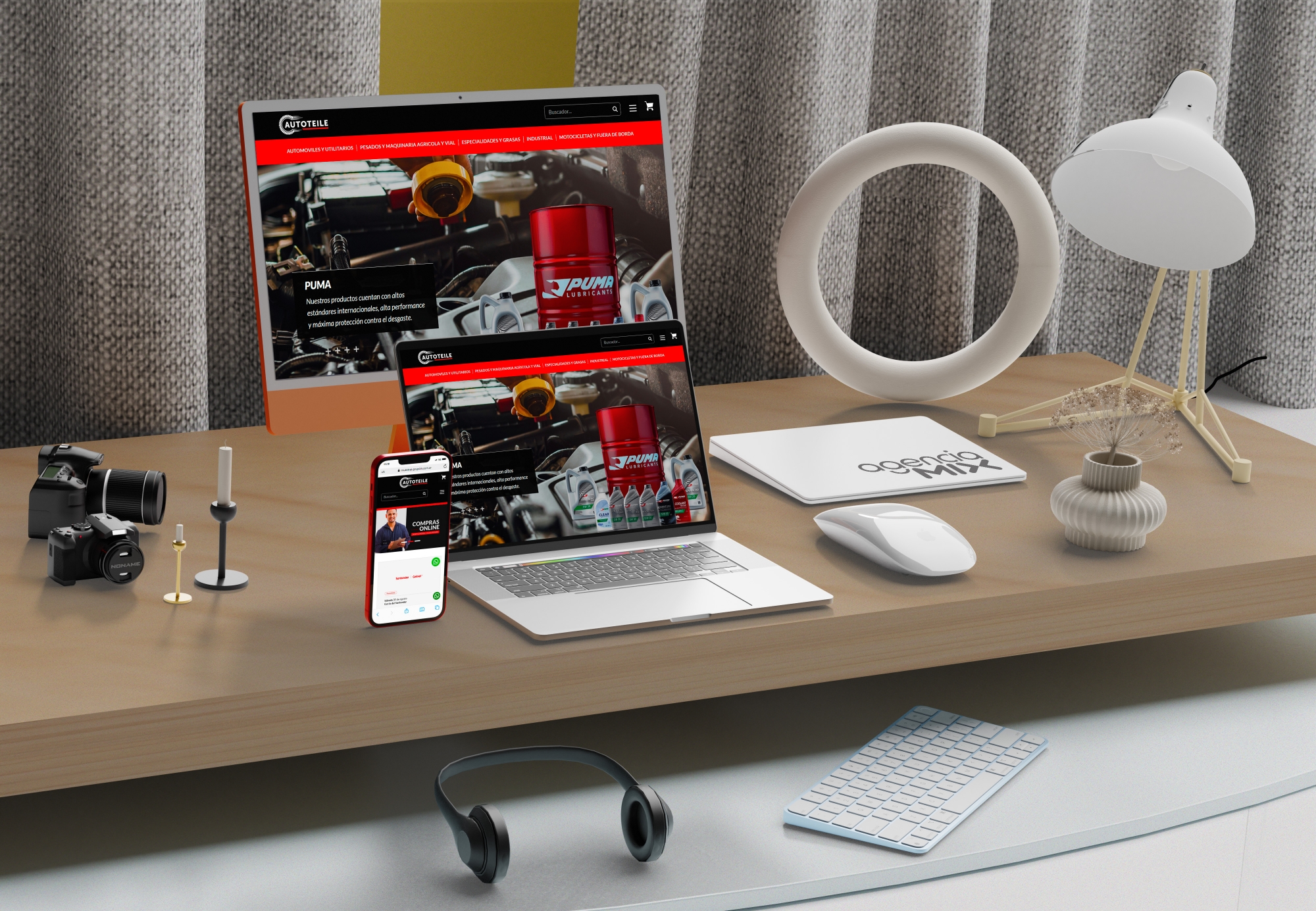 AUTOTEILE DISEÃO WEB RESPONSIVO, Agencia Mix Marketing, Branding y Medios digitales, venado tuerto