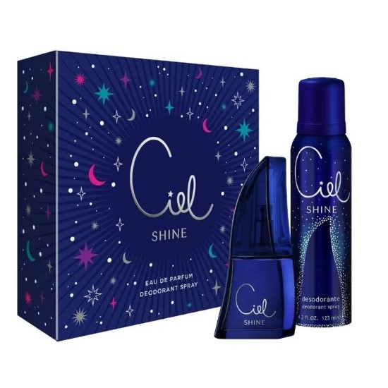 CIEL SHINE SET EDP x 50 ML + DEO x 123 ML, Perfumeria BERMELIA , venado tuerto 