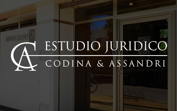 DRA. SUSANA T. CODINA, ESTUDIO JURIDICO CODINA & ASSANDRI, venado tuerto